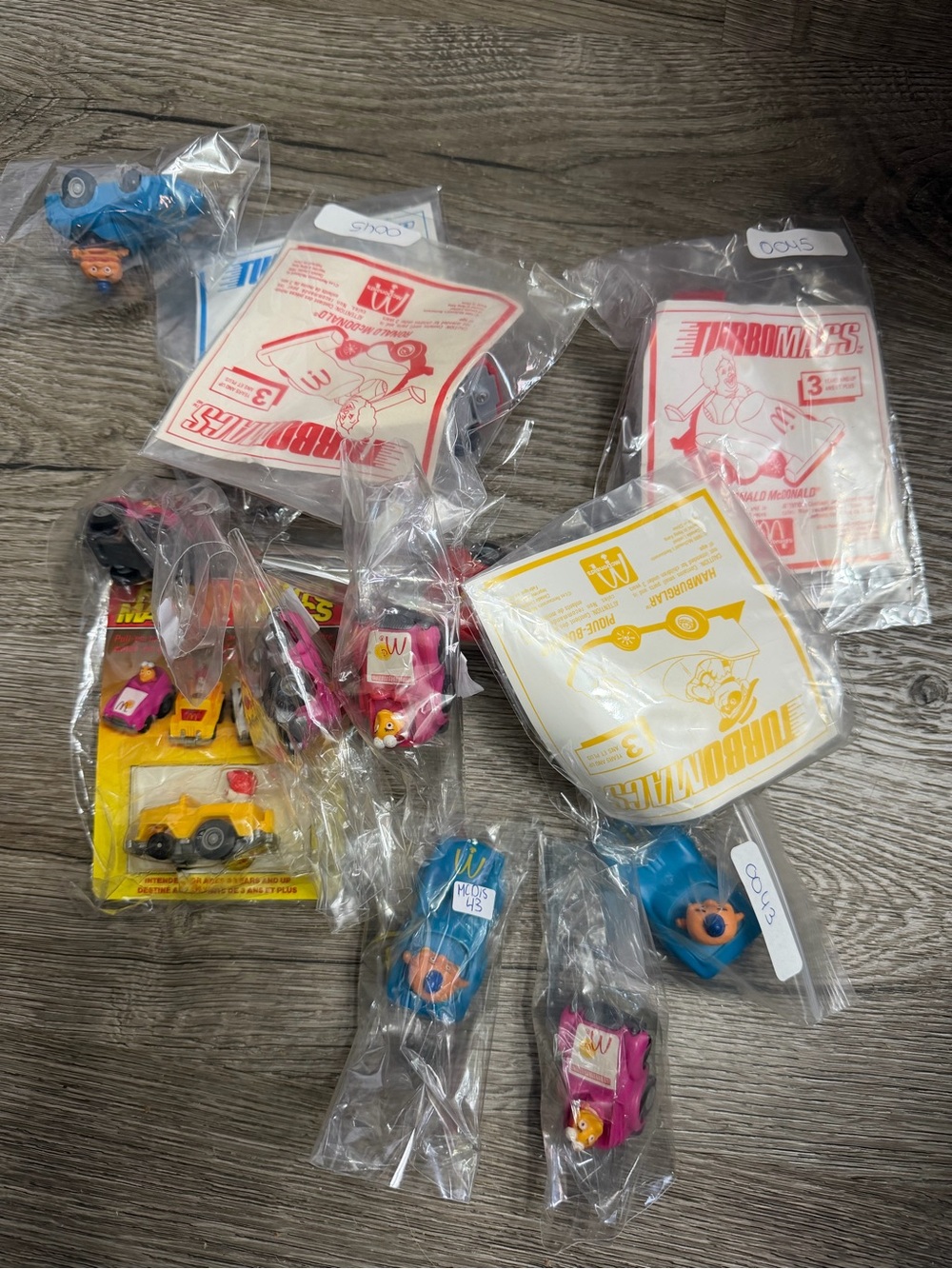 Lot of 13 Turbo Macs McDonald’s Car Toys
